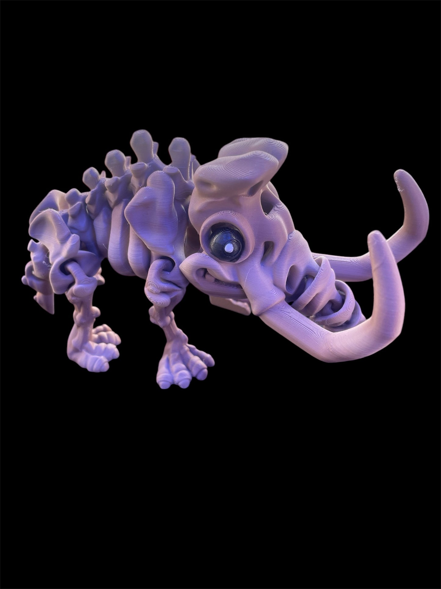 Articulated brown mammoth