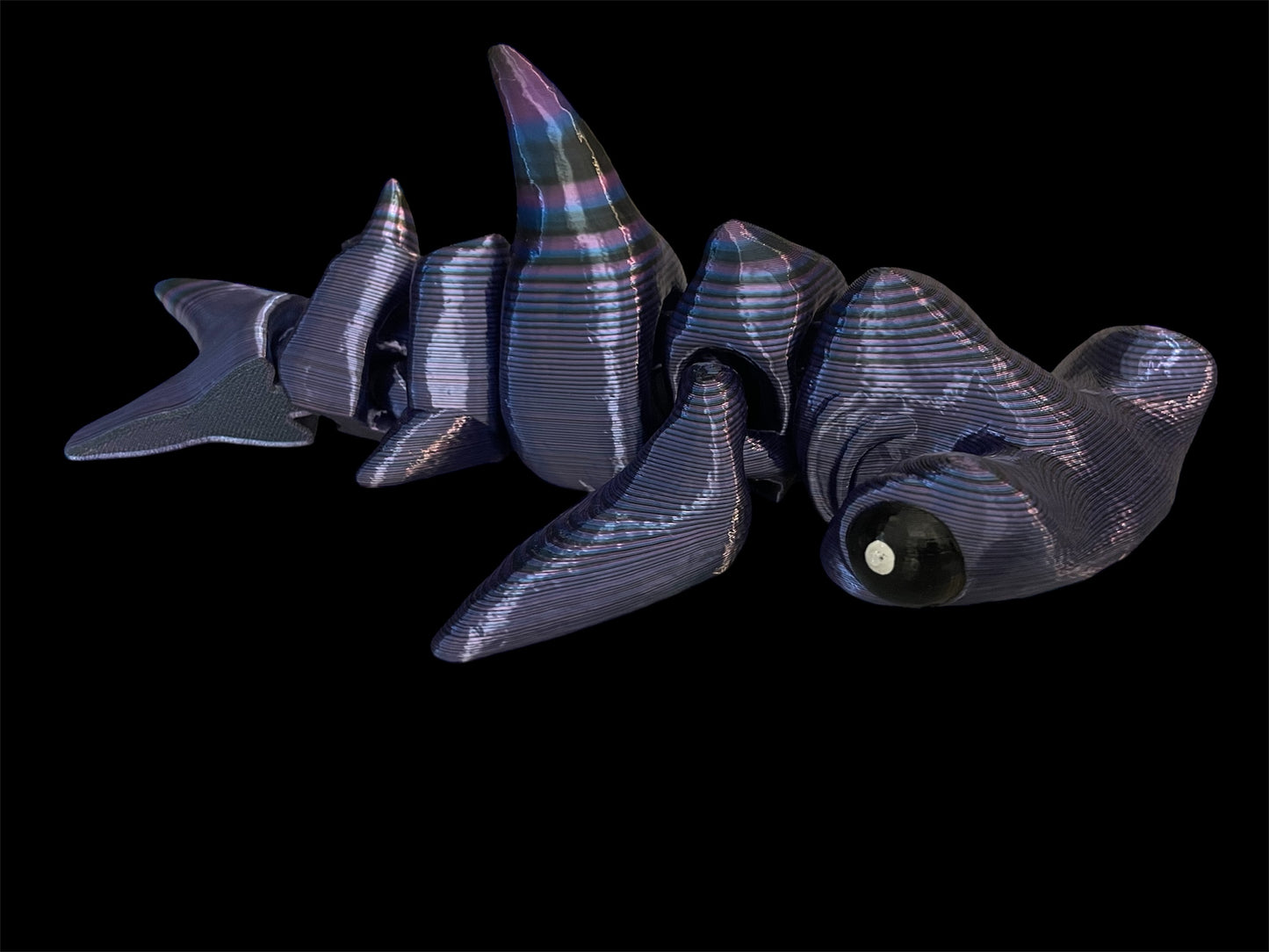 Articulated hammer head shark