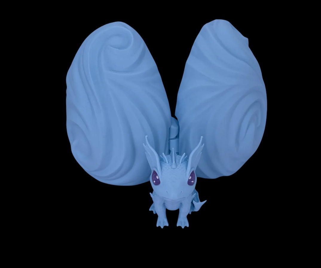 Baby Water Dragon and egg