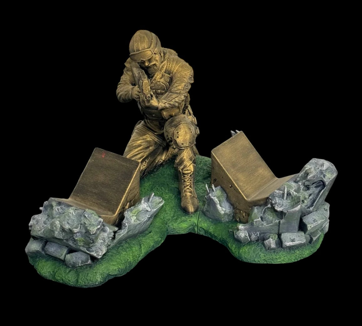 Game control holder dual