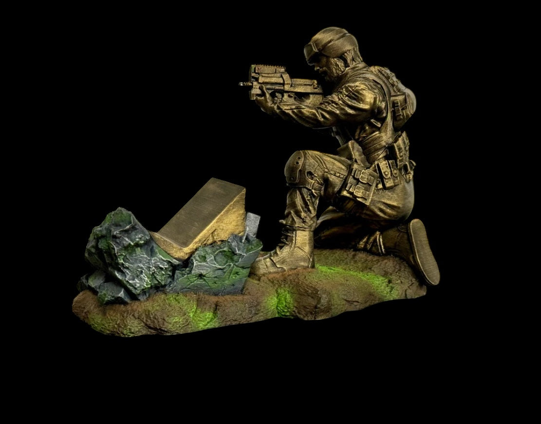 Game control holder single