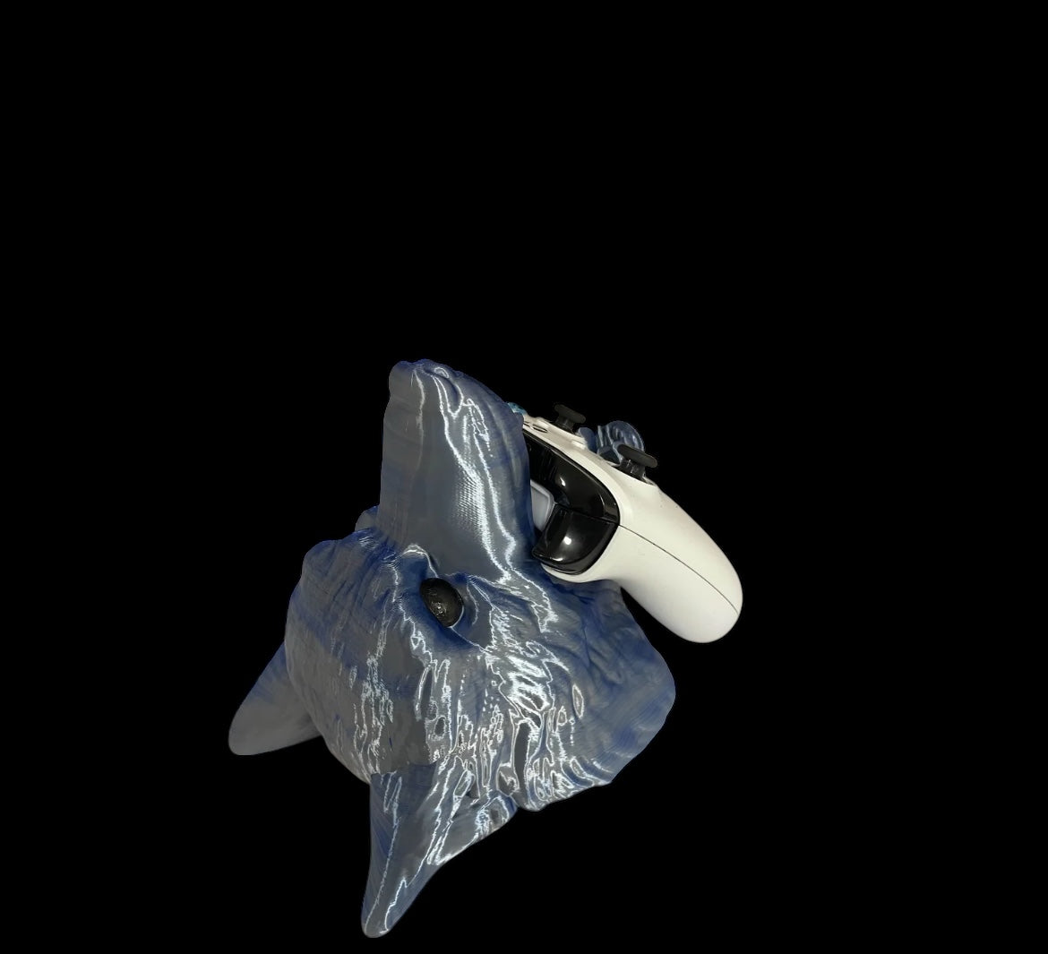 Wolf Control Holder Blue/Silver