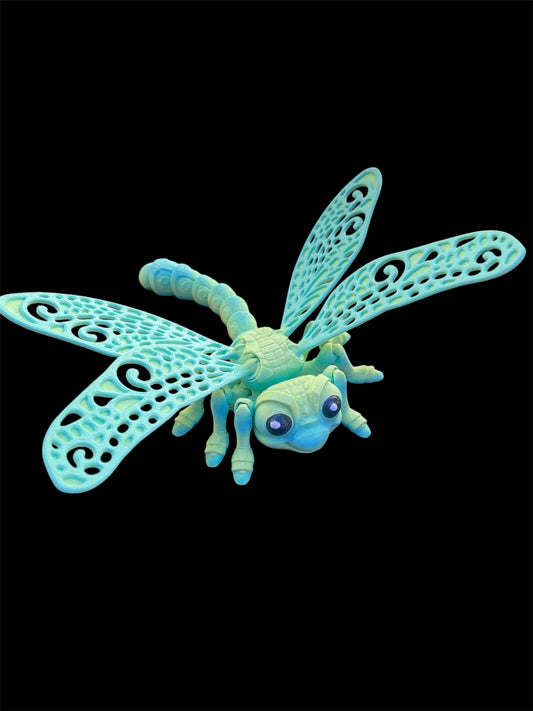 Articulated dragon fly