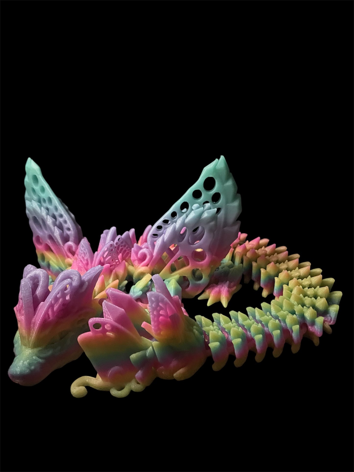 Articulated adult dragon