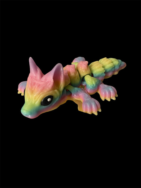 Articulated wolf dragon