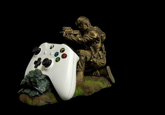 Game control holder single