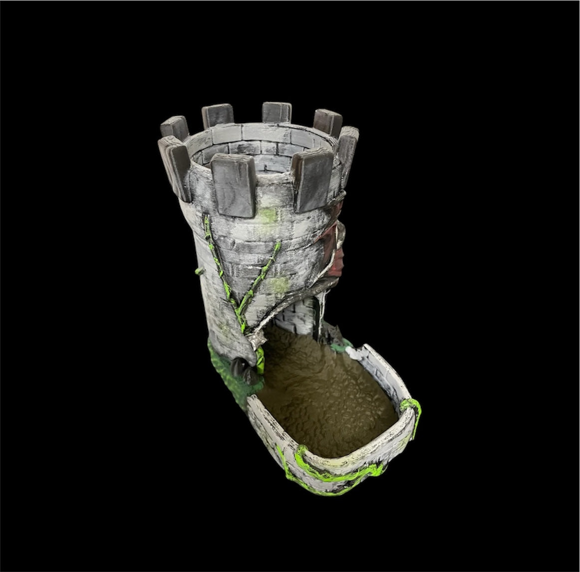 Castle dragon dice tower