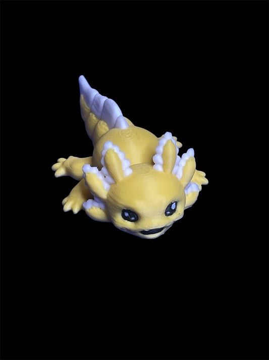 Yellow Axolotl mini